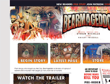Tablet Screenshot of bearmageddon.com